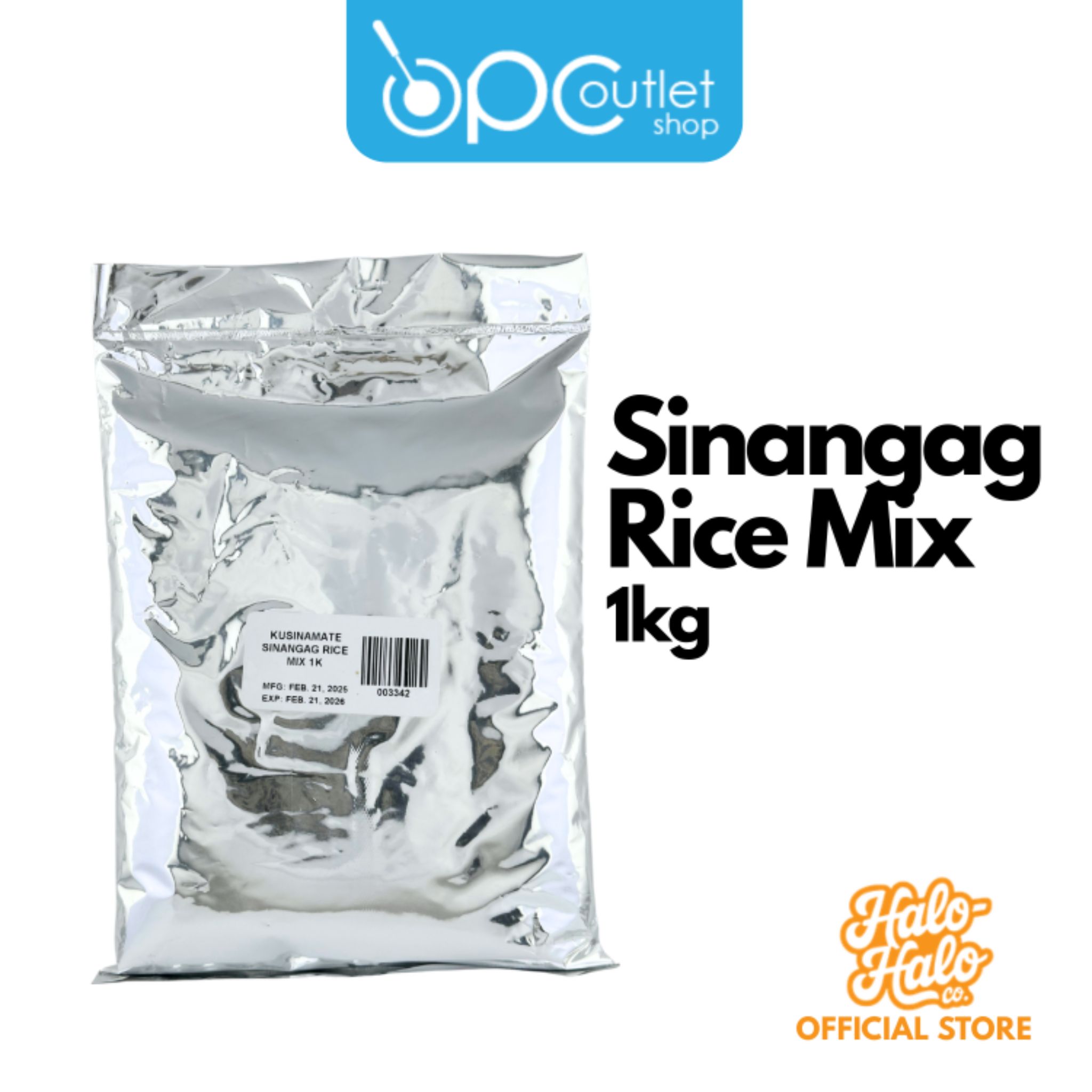 Halo Halo Co. Sinangag Rice Mix 1KG